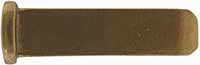 Wedge Key, oval head for Lyman Trade Rifle, brass